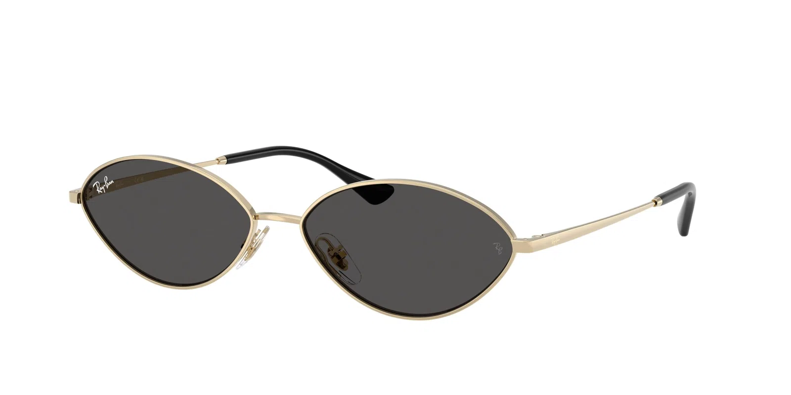 Ray-Ban Kai 3757 Sunglasses - Pale Gold - view 3